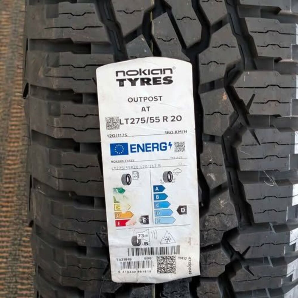 Nokian Outpost AT LT275/55R20 Tire - New Take-Off, Never Mounted